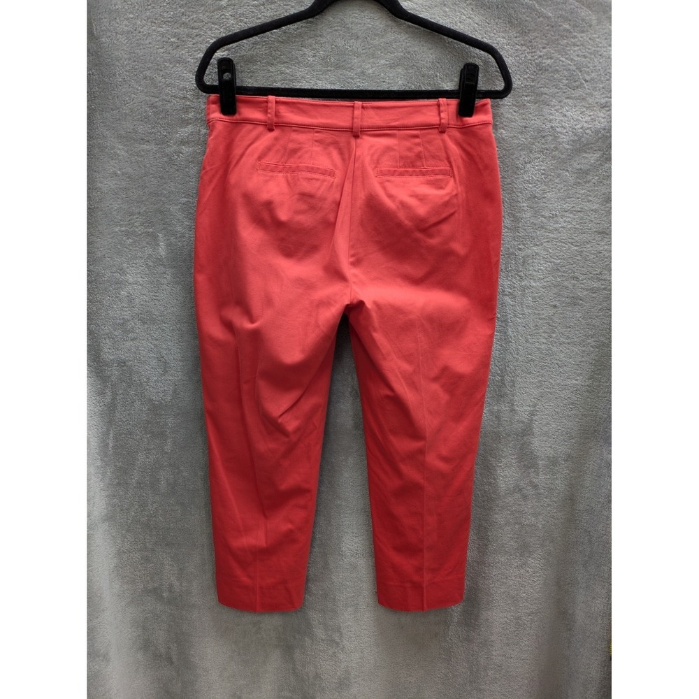 Talbots Pants‎ Womens Petite 6 Red Cropped Business Casual - Picture 5 of 8